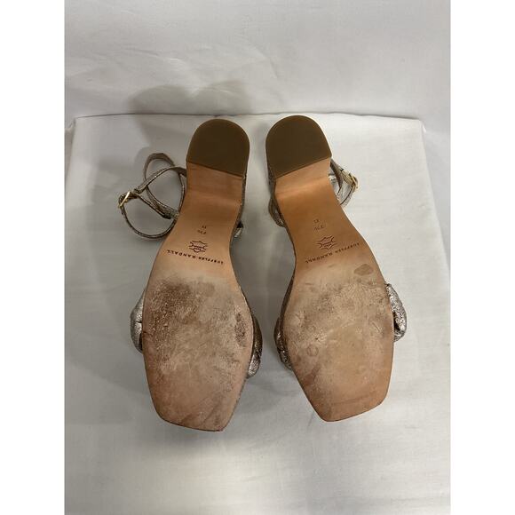 Loeffler Randall Silver Sandals - Picture 5 of 6